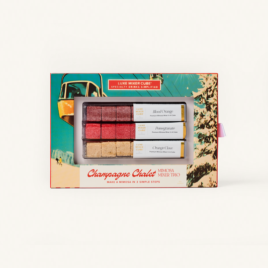 Champagne Mixer Cube Trio