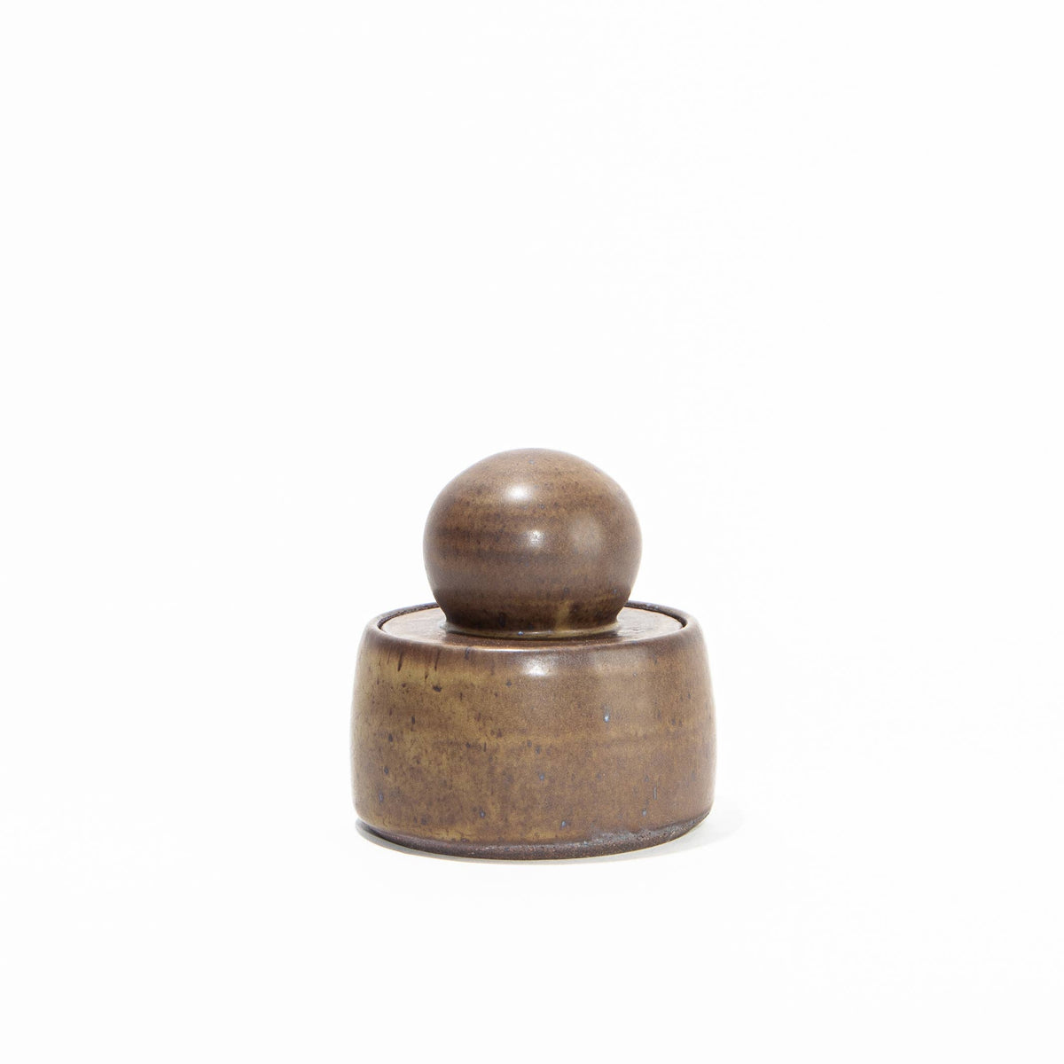 Olive Brown Stash Jars: Small