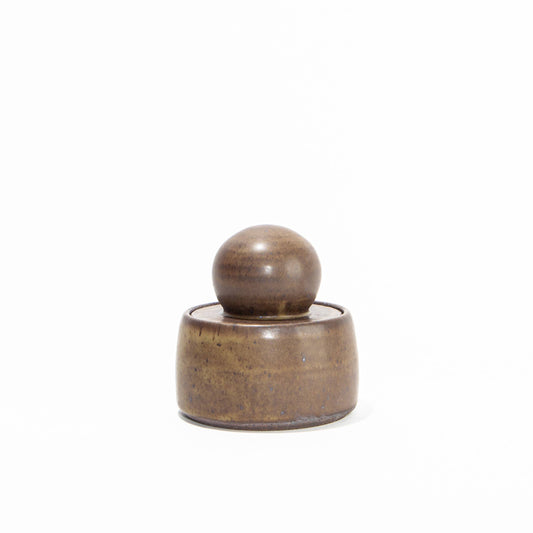 Olive Brown Stash Jars: Small