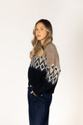 Load image into Gallery viewer, Aria Fair Isle Crew Sweater
