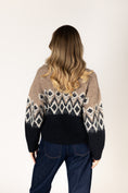 Load image into Gallery viewer, Aria Fair Isle Crew Sweater
