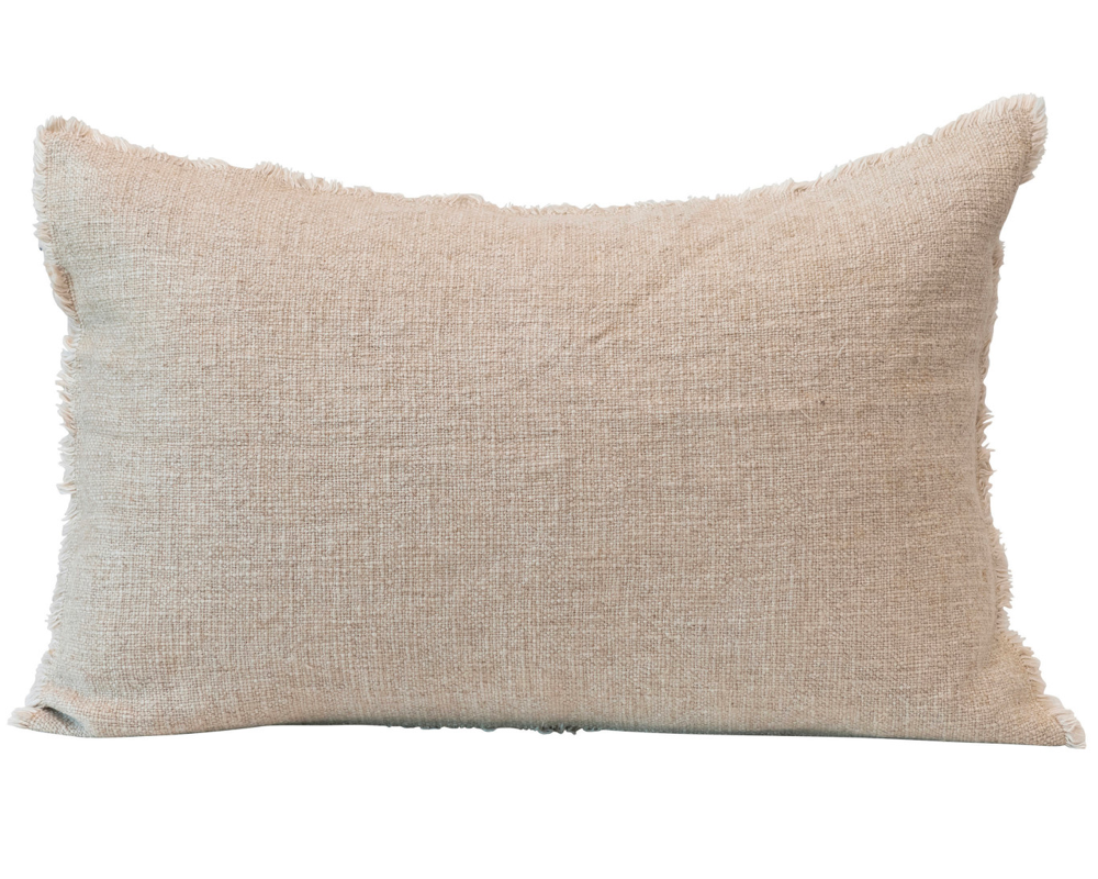 Linen Lumbar Pillow