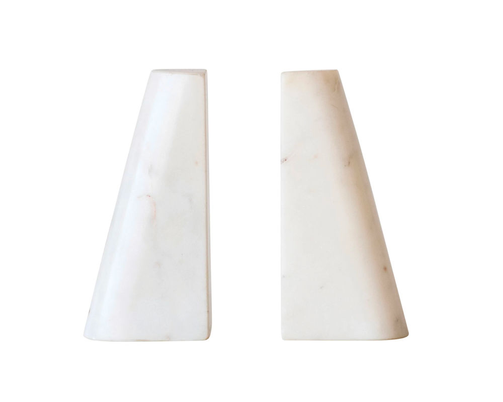Marble Bookends