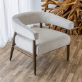 Load image into Gallery viewer, Everest Chair – Cream Boucle
