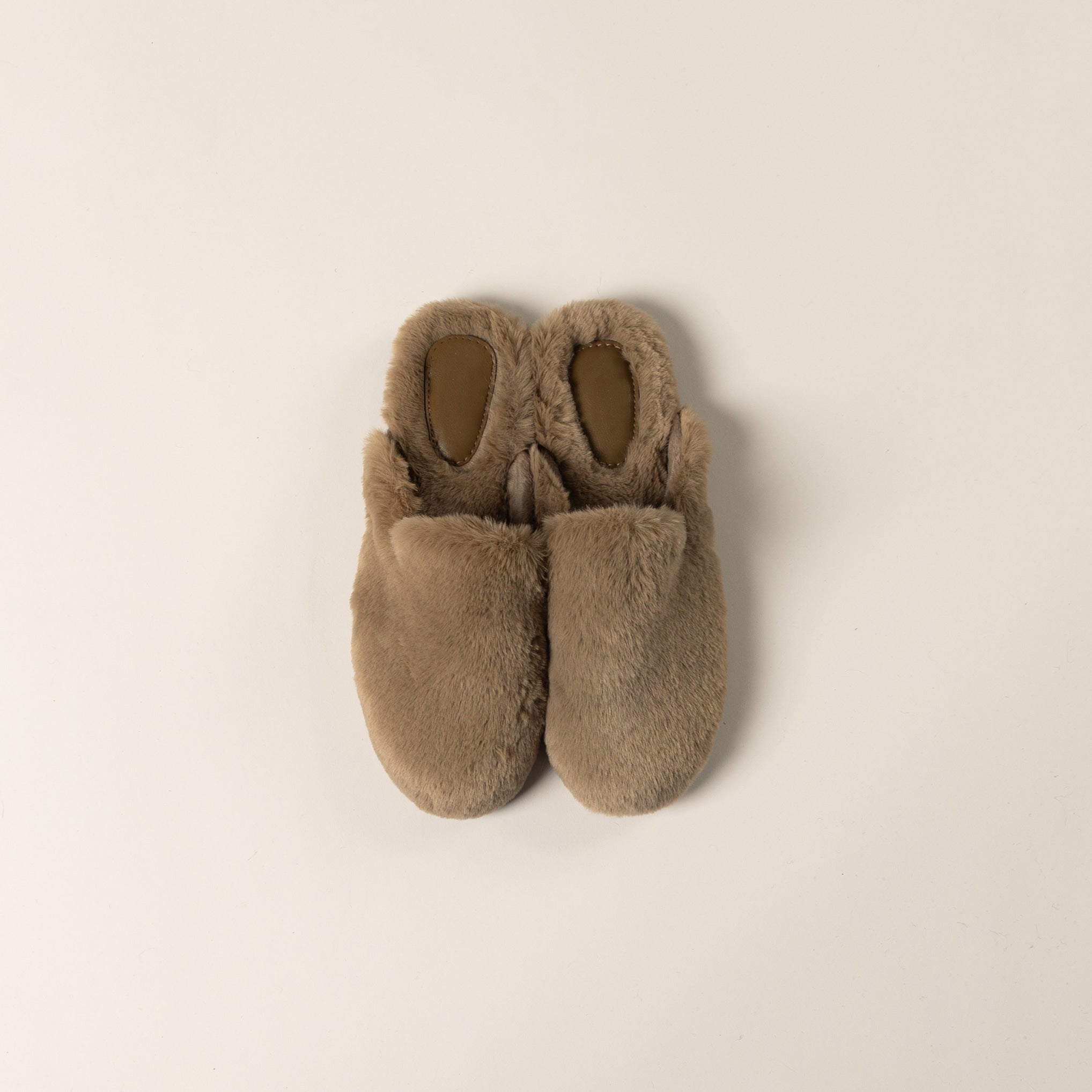 Faux Fur Slides