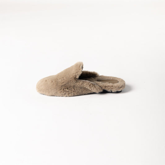 Faux Fur Slides