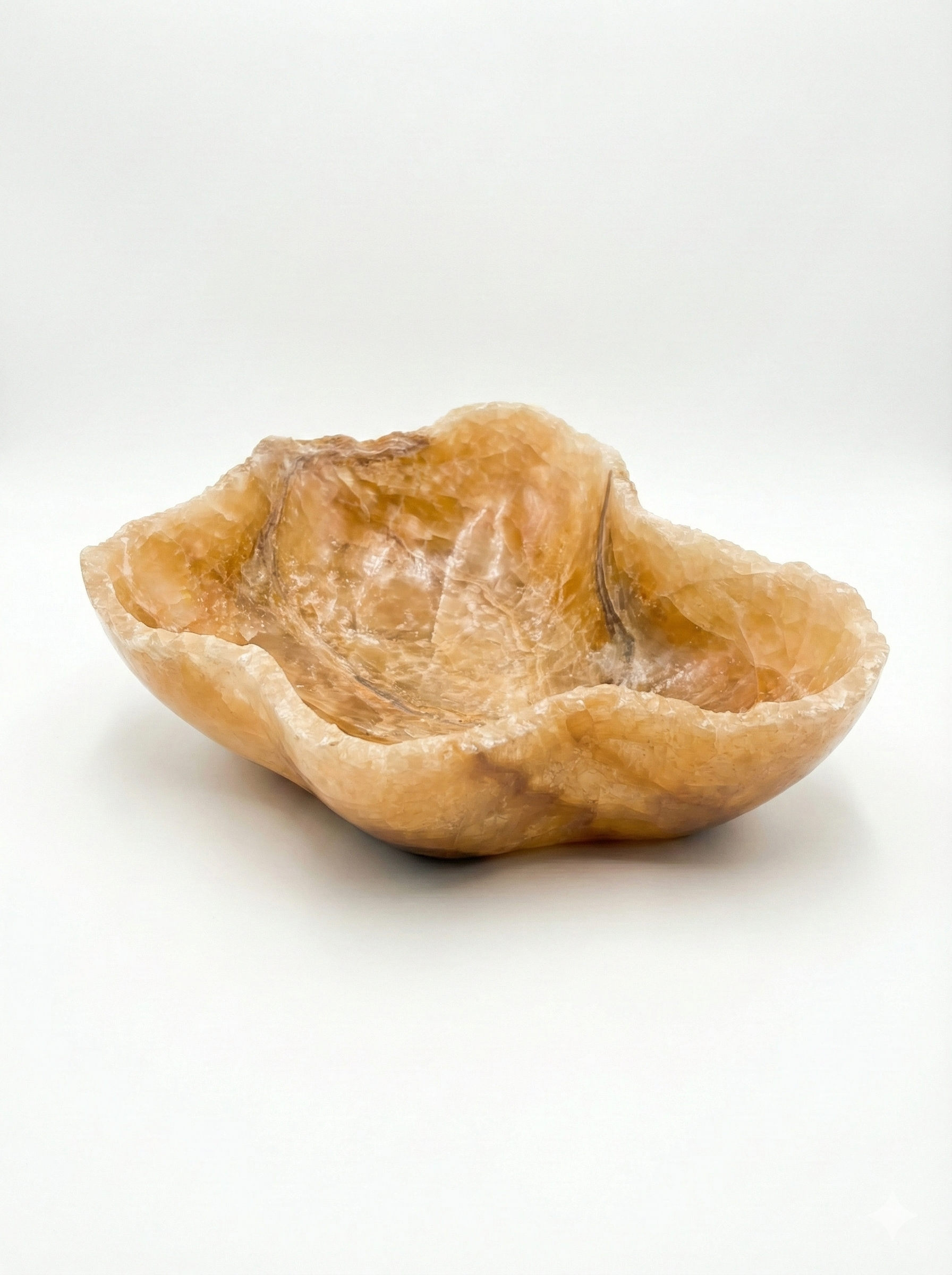 10" Natural Raw Edge Onyx Bowl