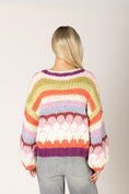 Charger l'image dans la visionneuse de la galerie, Hala Hand Knit Stripe Sweater
