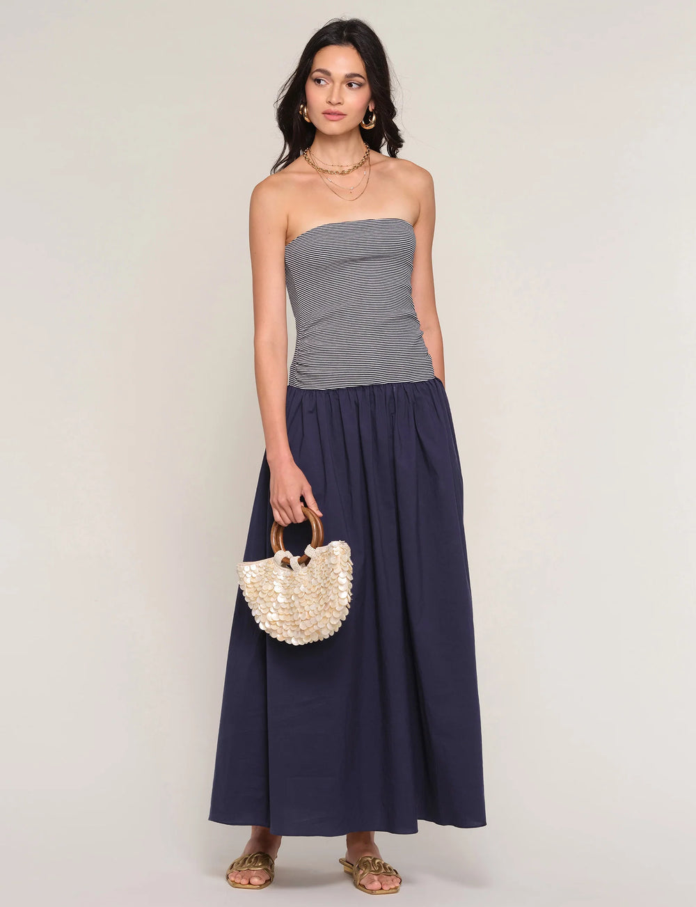 Mikella Dress - Indigo