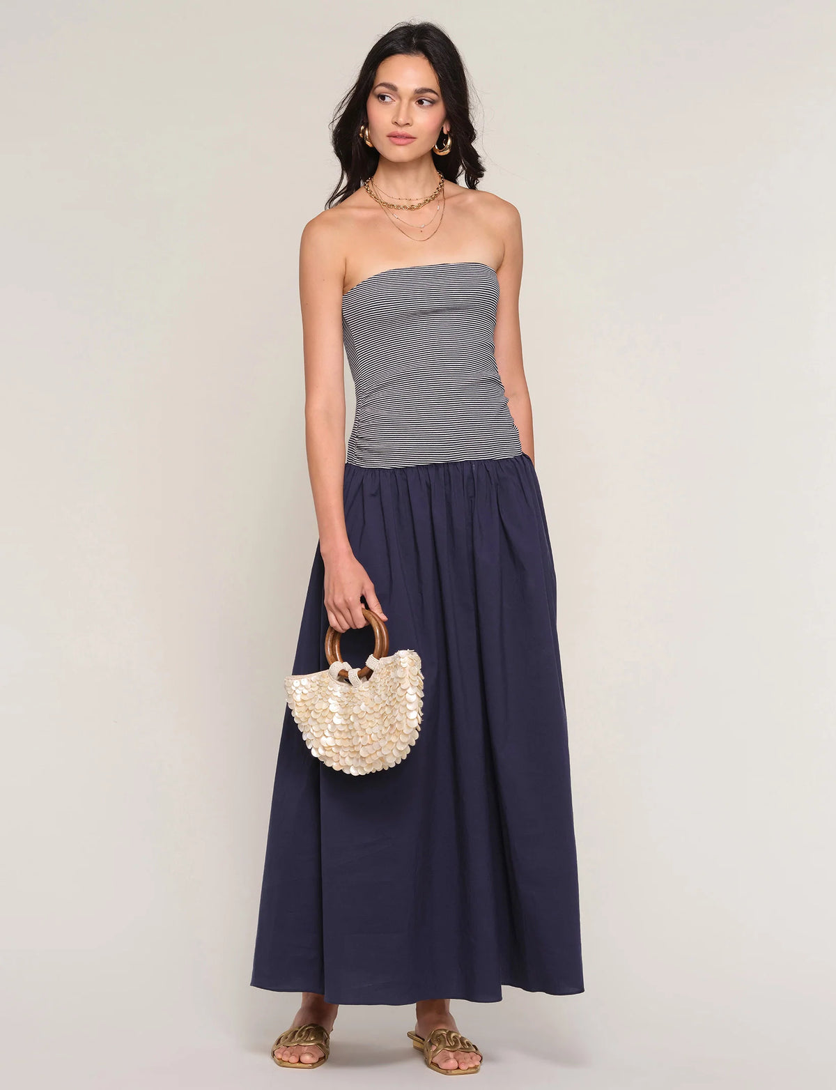 Mikella Dress - Indigo