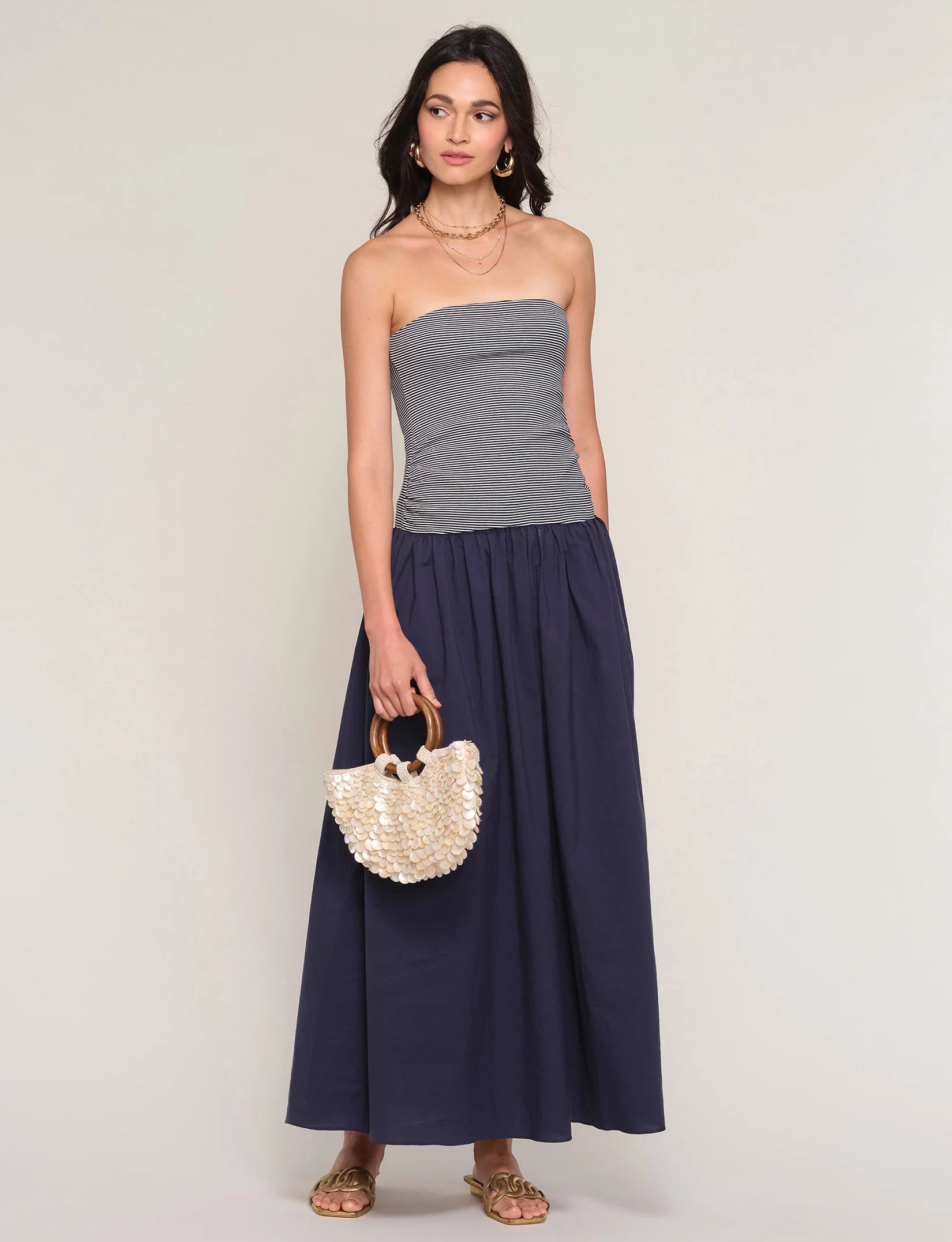 Mikella Dress - Indigo