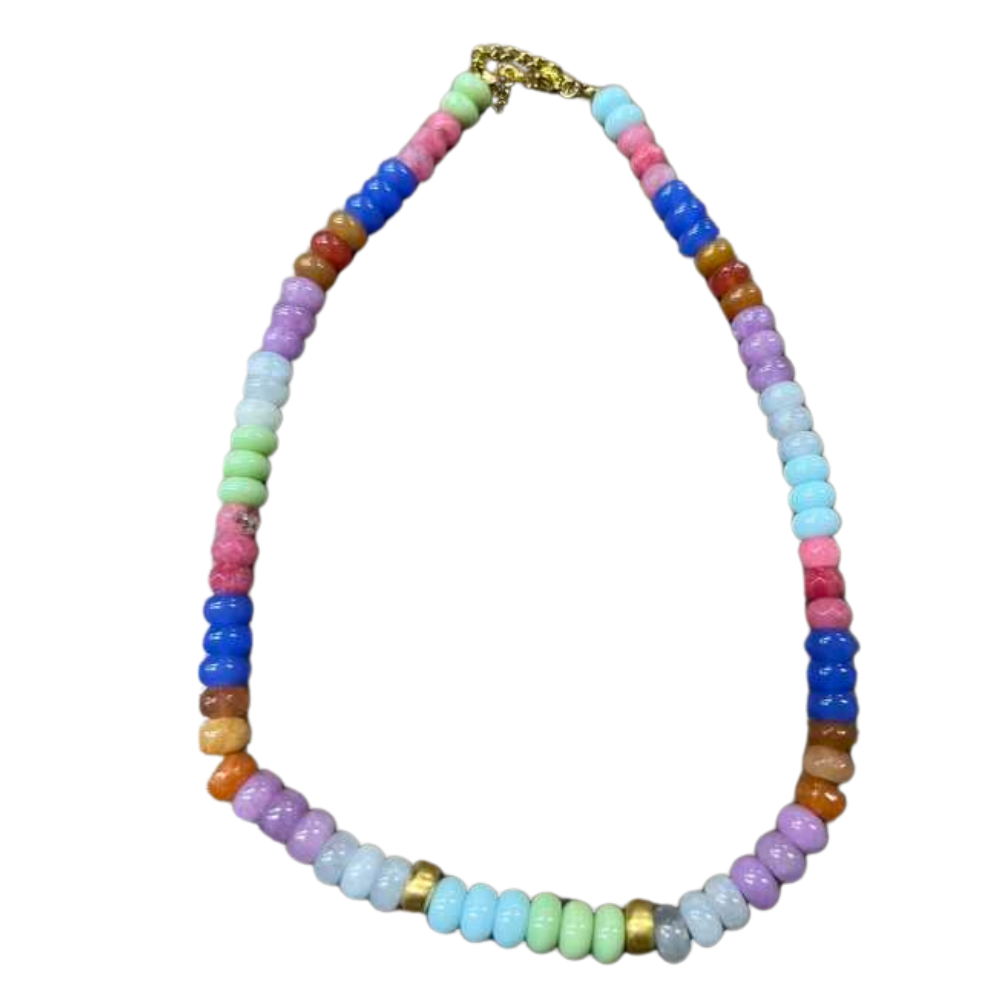 Pastel Gem Necklace