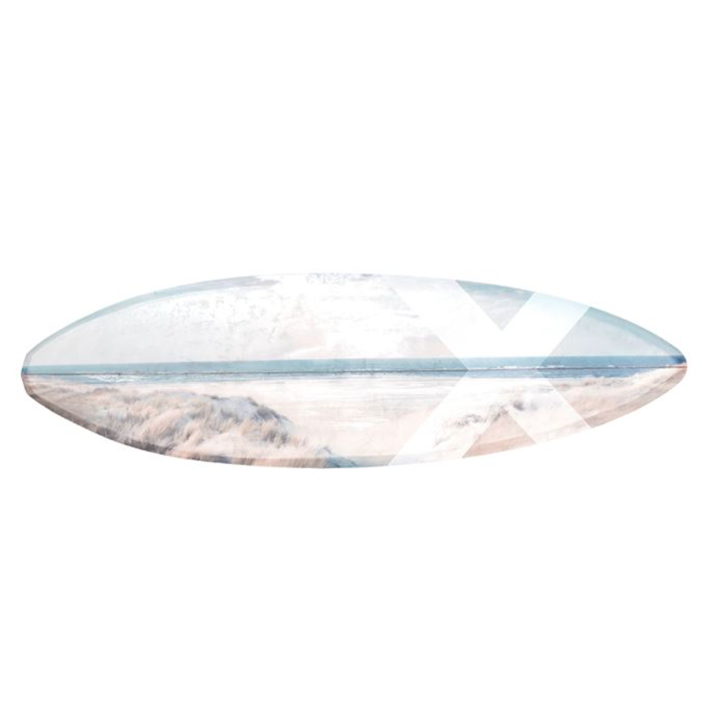Acrylic Surfboard - Beach View