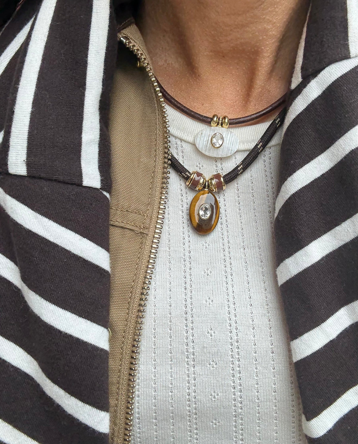 Moonstone Horizon Necklace