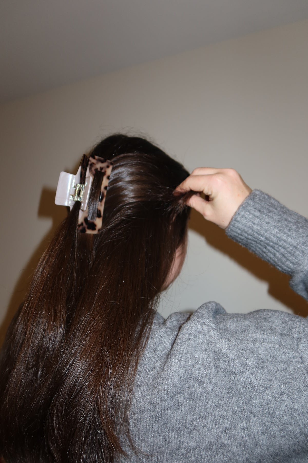 Large Shell Hair Clip