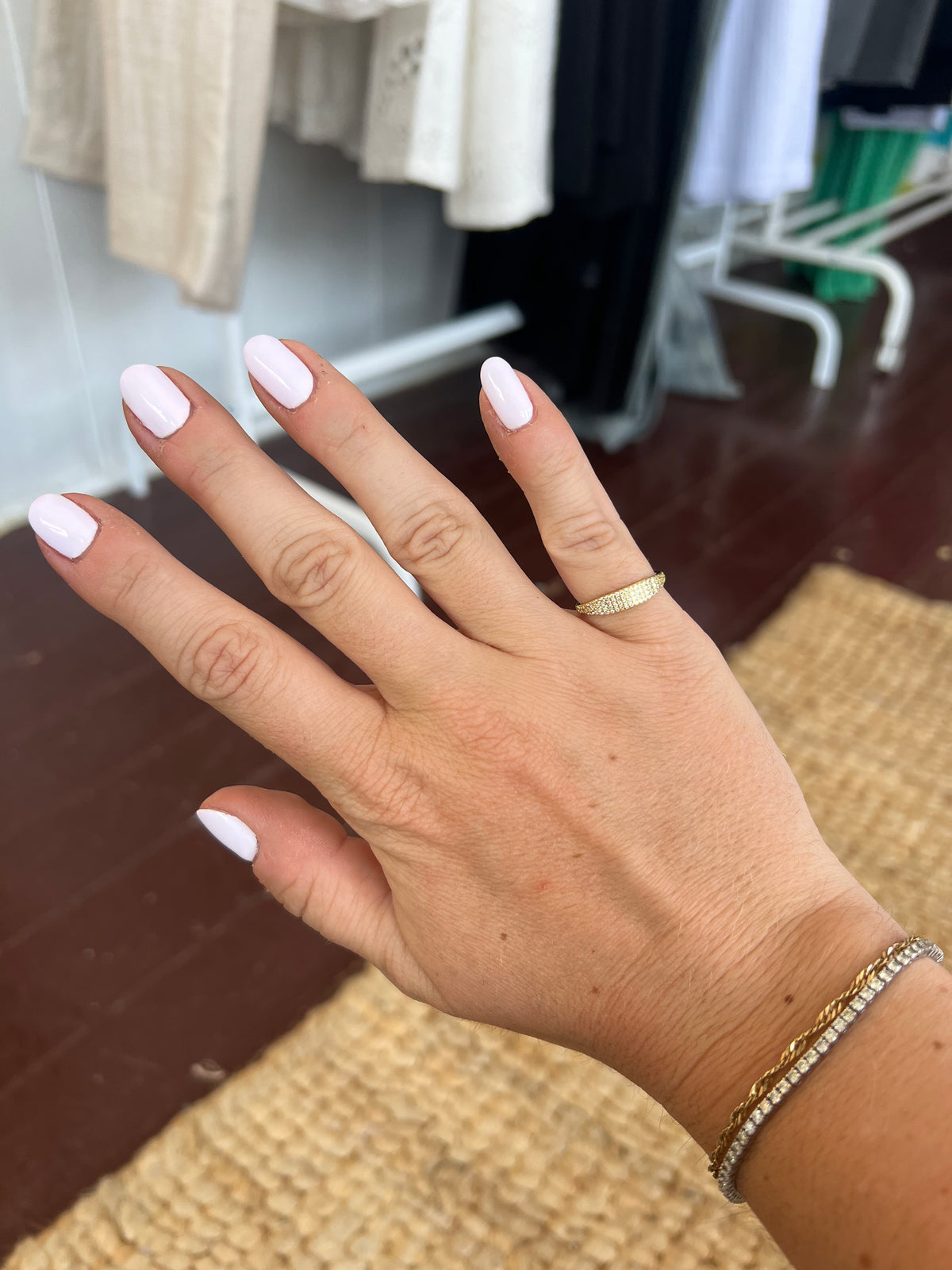 Pave Pinky Ring
