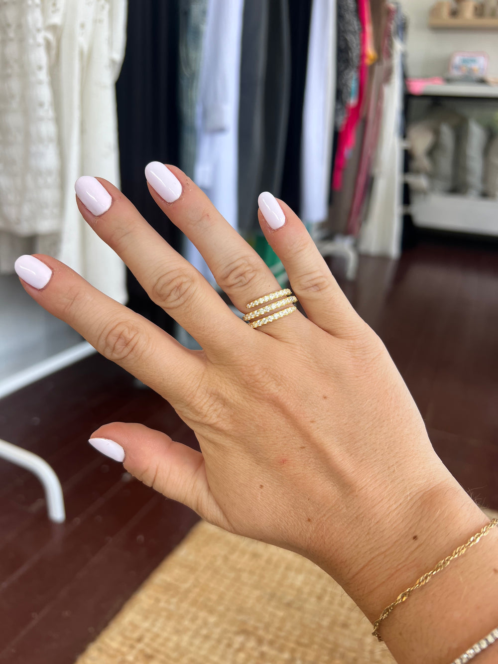 Pave Wrap Ring