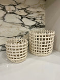 Load image into Gallery viewer, Ceramic Basket Off White
