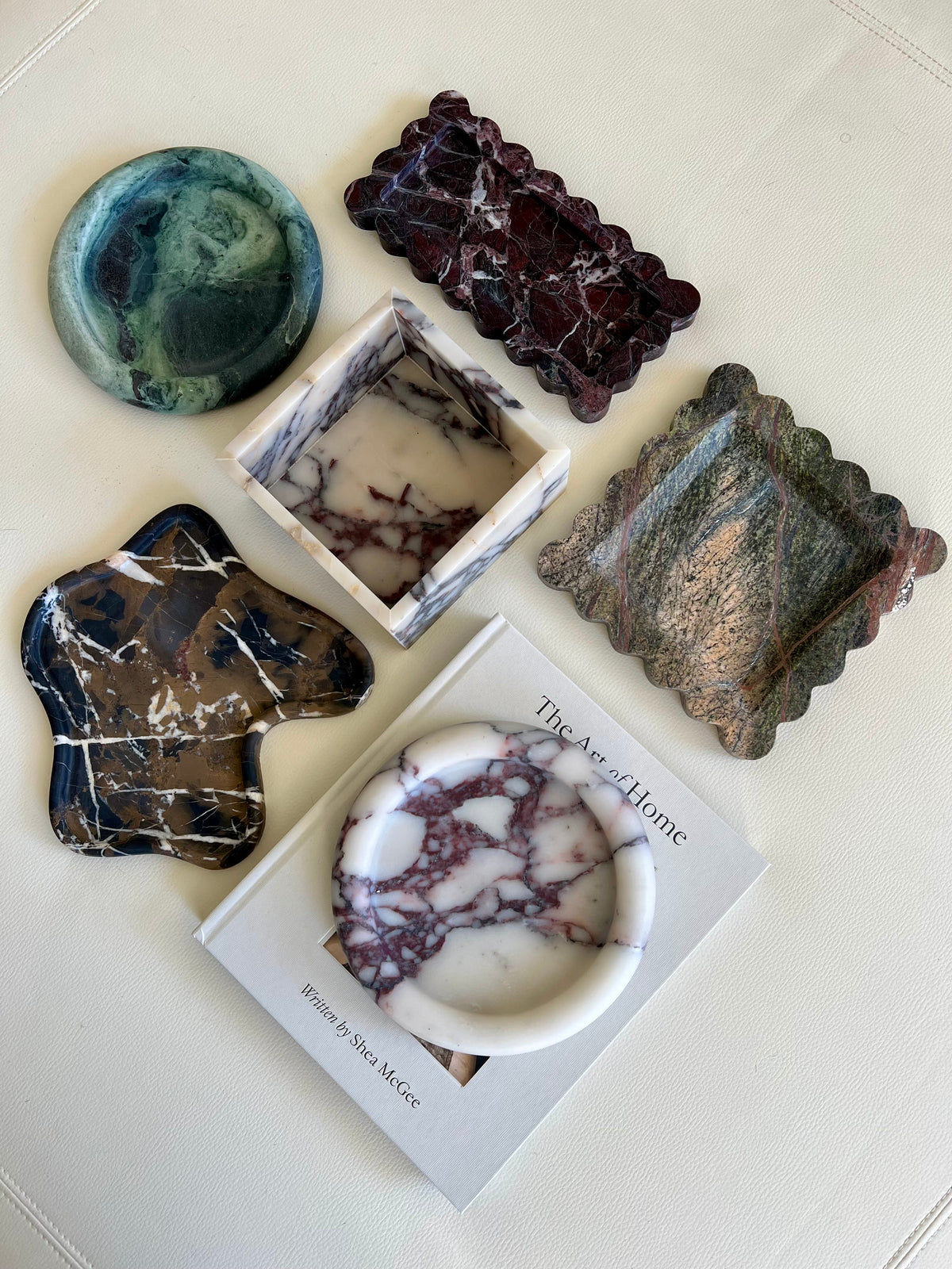 Calacatta Viola Marble Catchall
