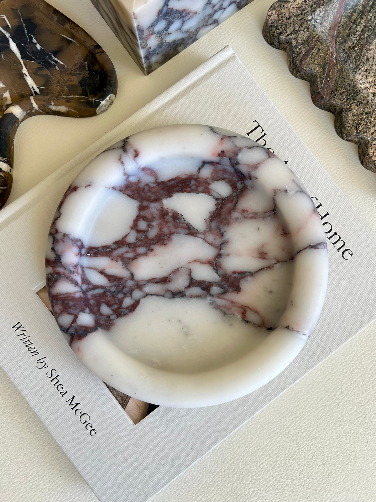 Calacatta Viola Marble Catchall