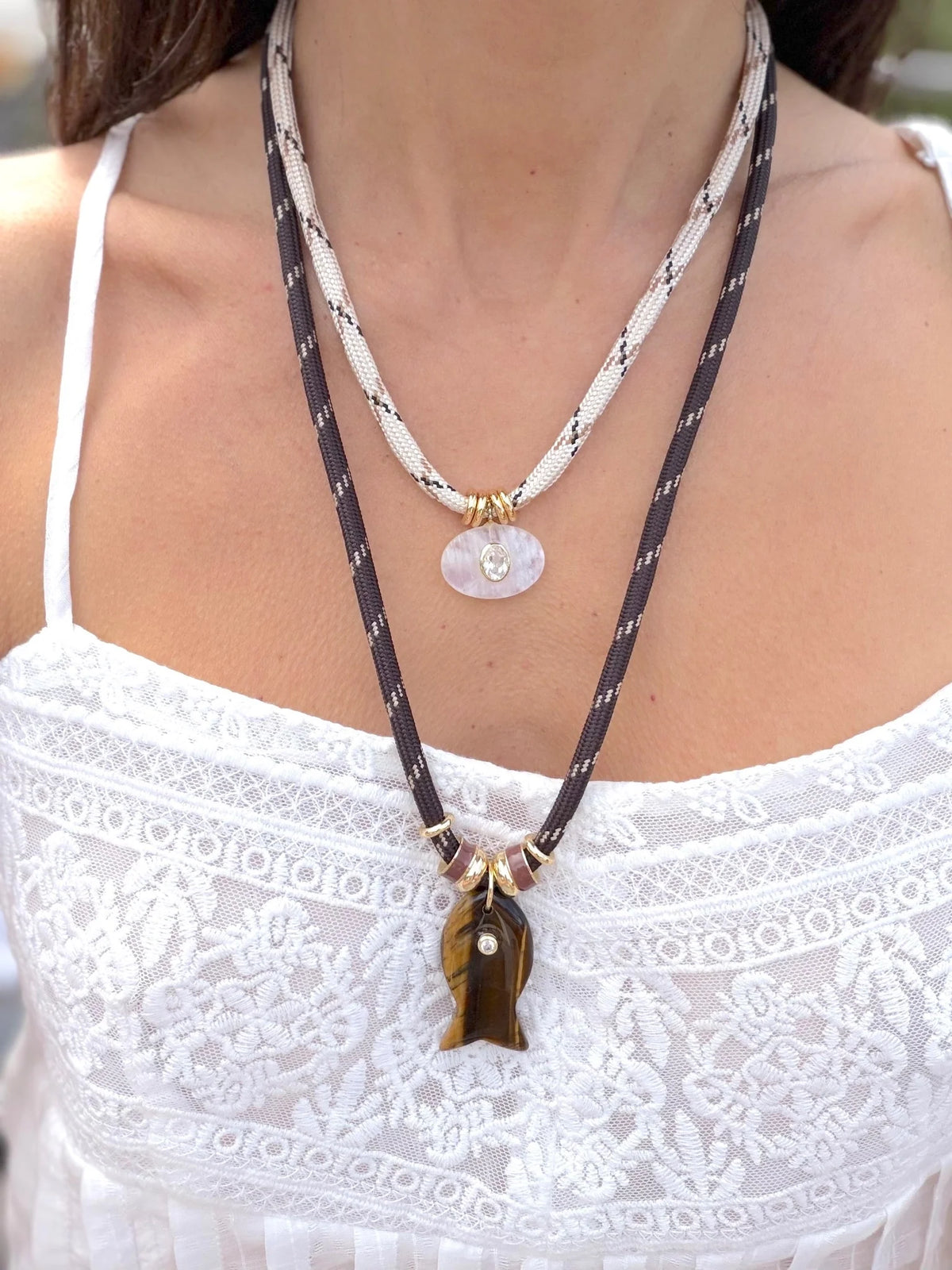 Lindsay Stone Necklace