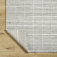 Load image into Gallery viewer, Geometric Wool Area Rug in Off-White/Grey 9x12
