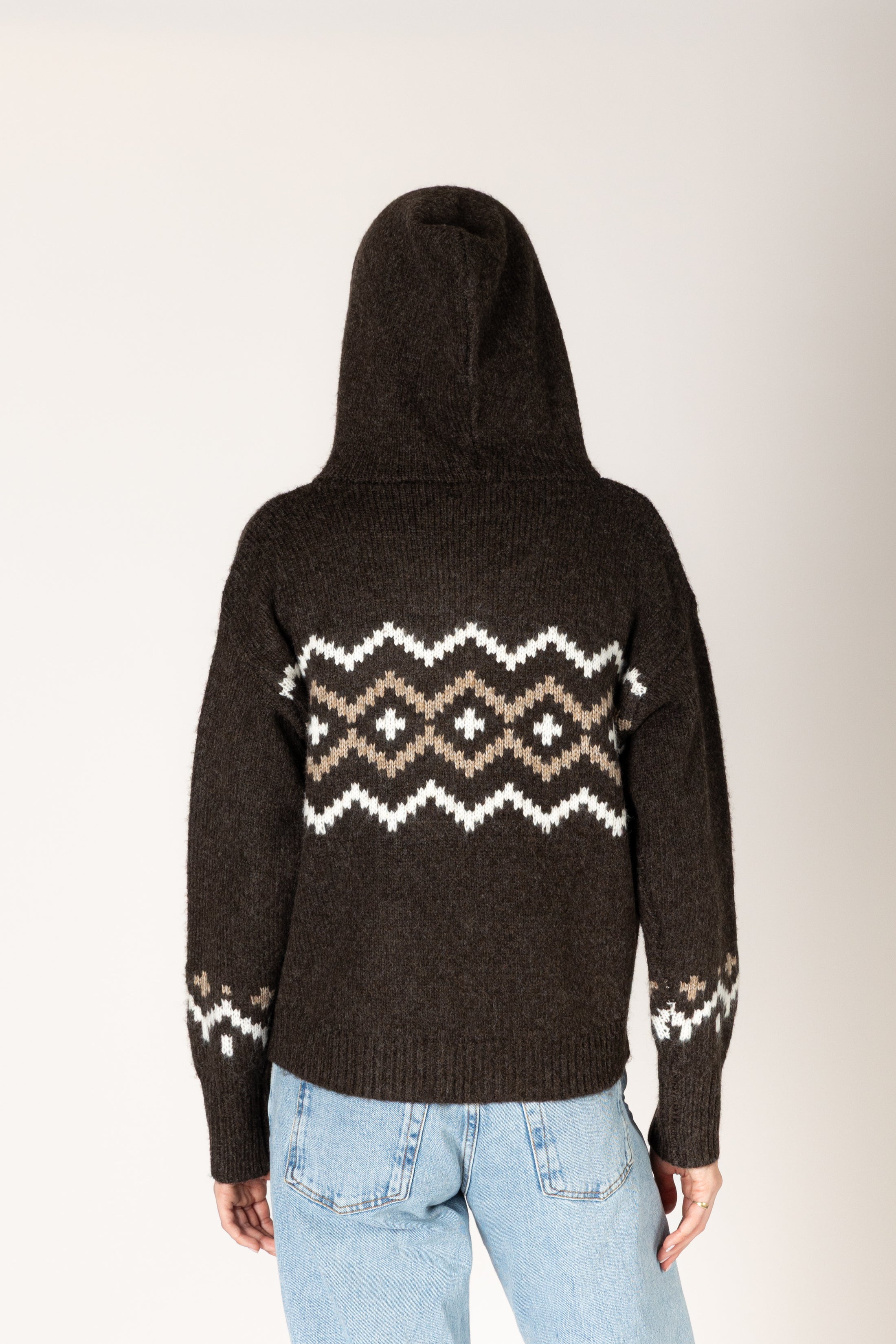 Ranch Fair Isle Zip Hoodie