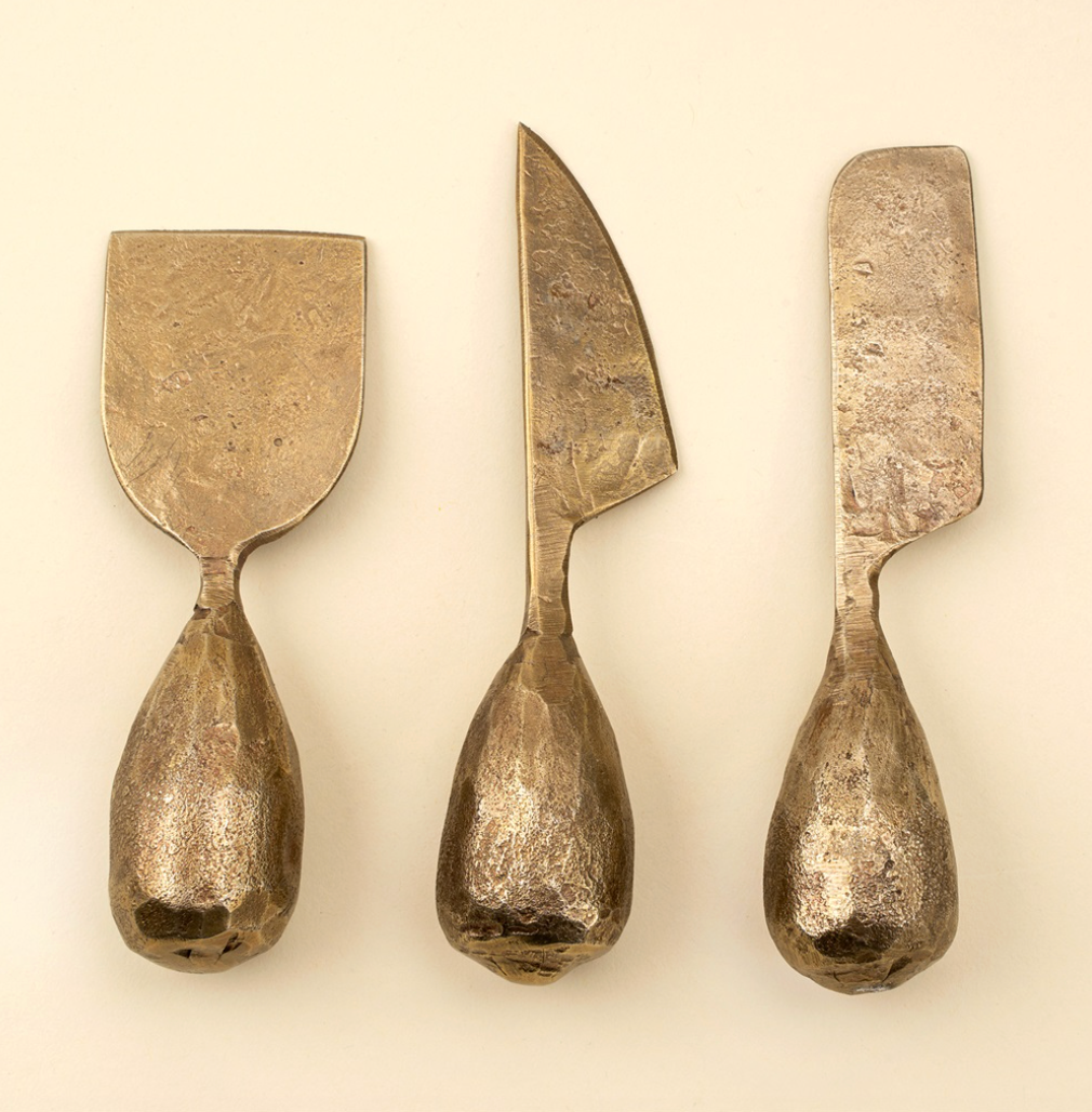 Rotunda Hand Forged Cheese Knives S/3