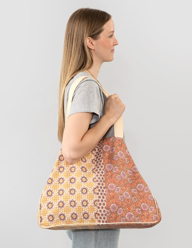 Cleo Market Bag, Peach
