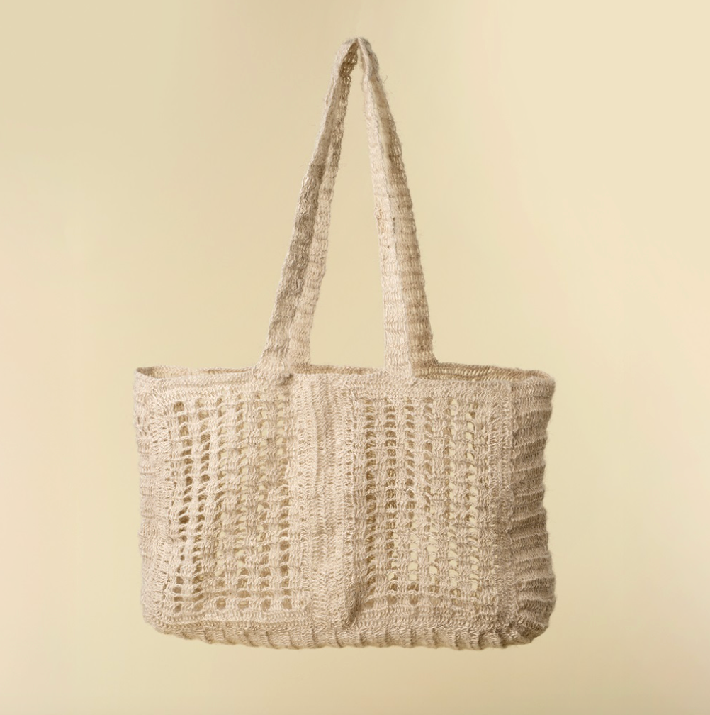 Crocheted Jute Market Bag