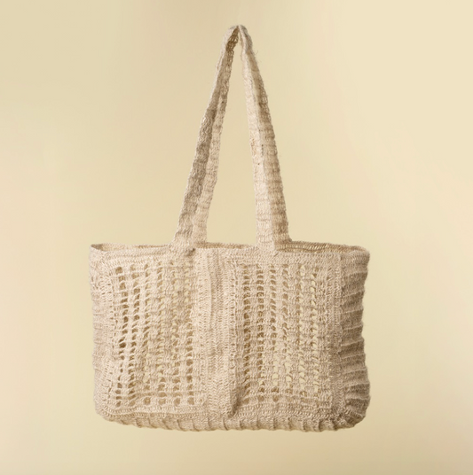 Crocheted Jute Market Bag