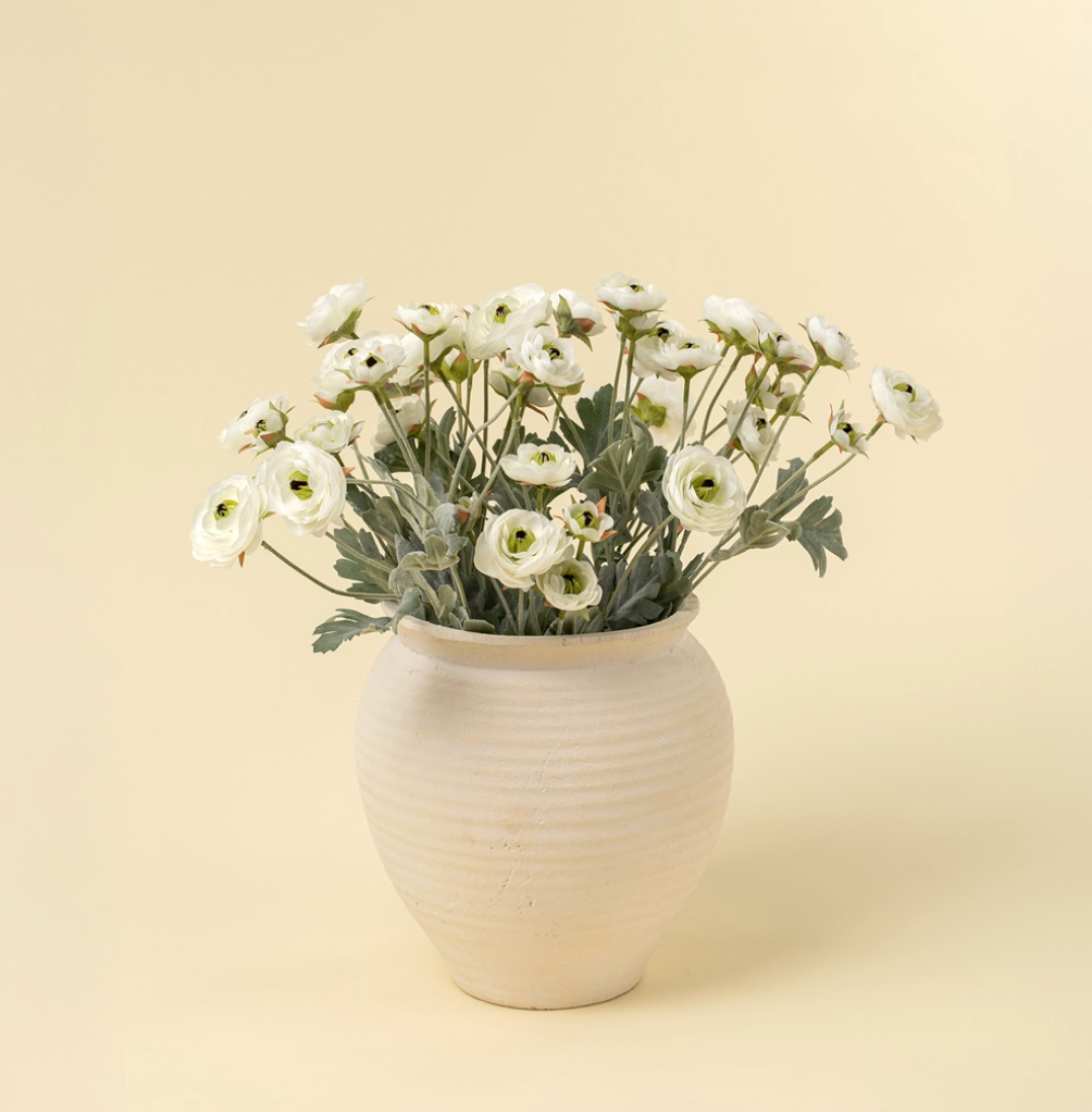 Ranunculus Spray, White
