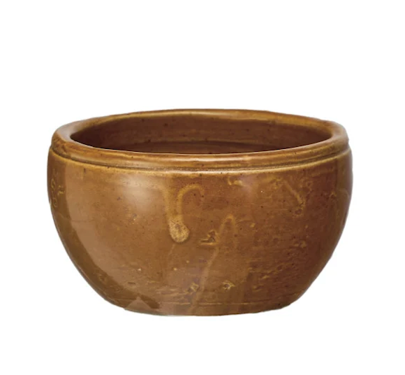 Stoneware Vintage Pinch Pot