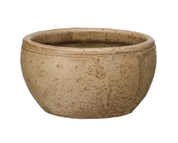 Stoneware Vintage Pinch Pot