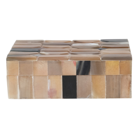 Handmade Natural Horn & MDF Box