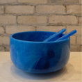 Load image into Gallery viewer, Resin Salad Bowl and Servers

