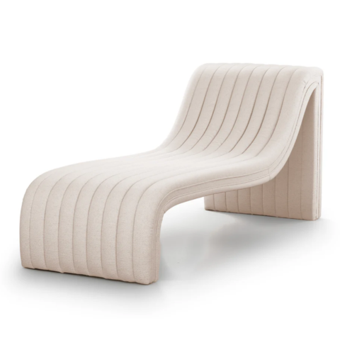 August Chaise Lounger - Dove