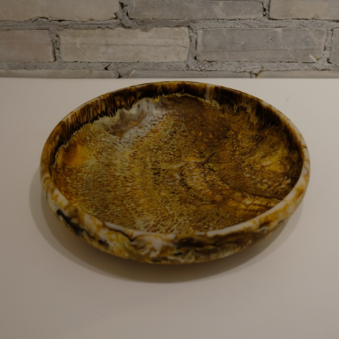 Resin Shallow Bowl