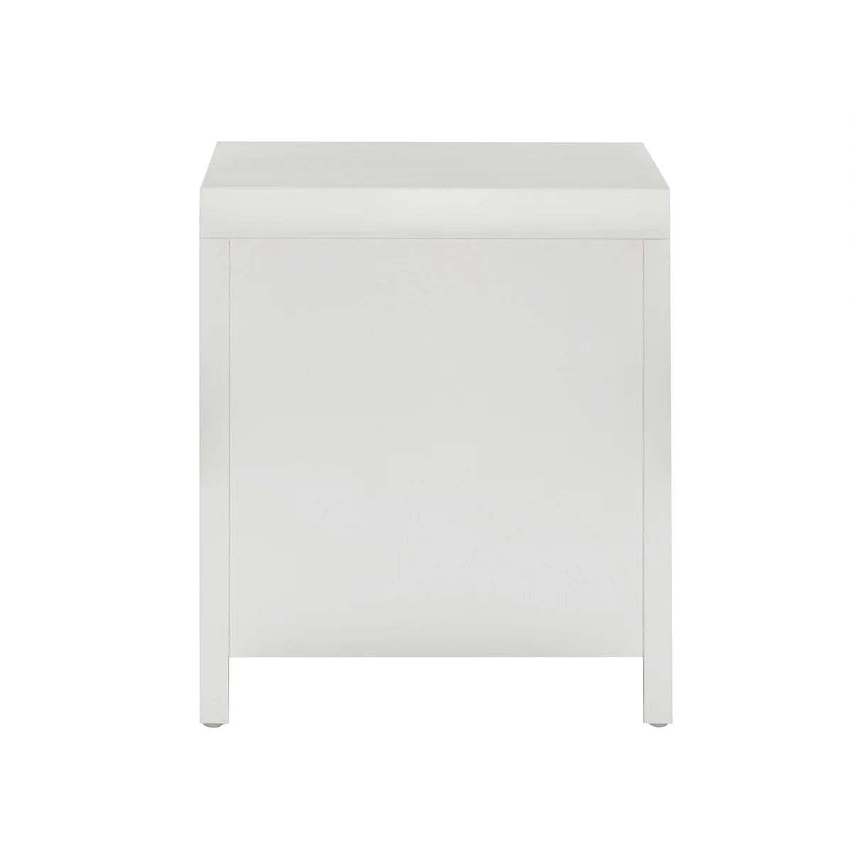 Rattan 2 Drawer Nightstand