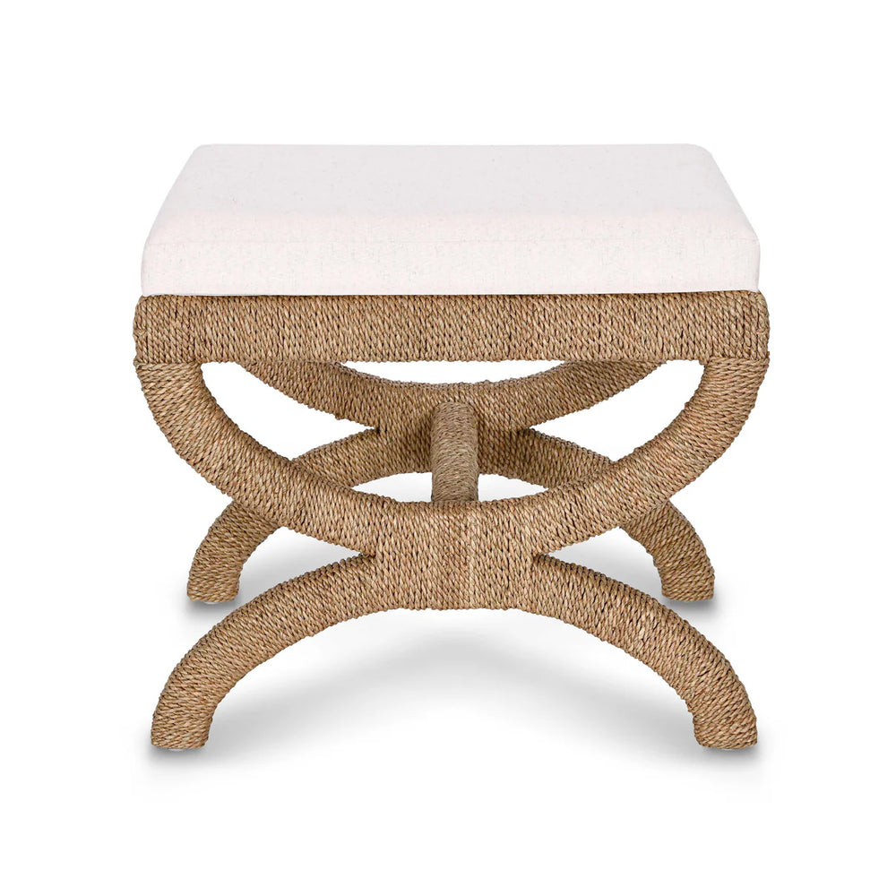 Natural Seagrass Stool