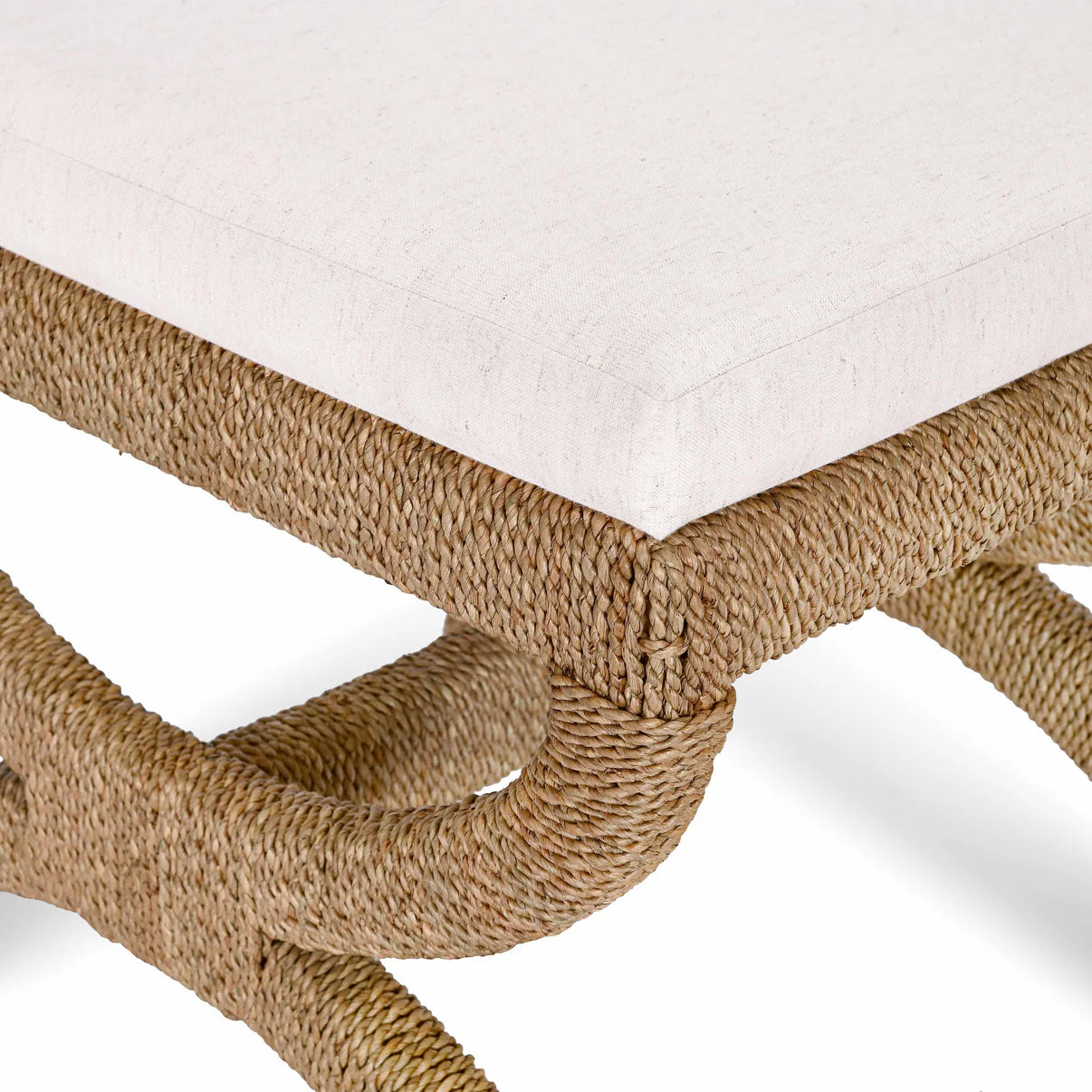 Natural Seagrass Stool