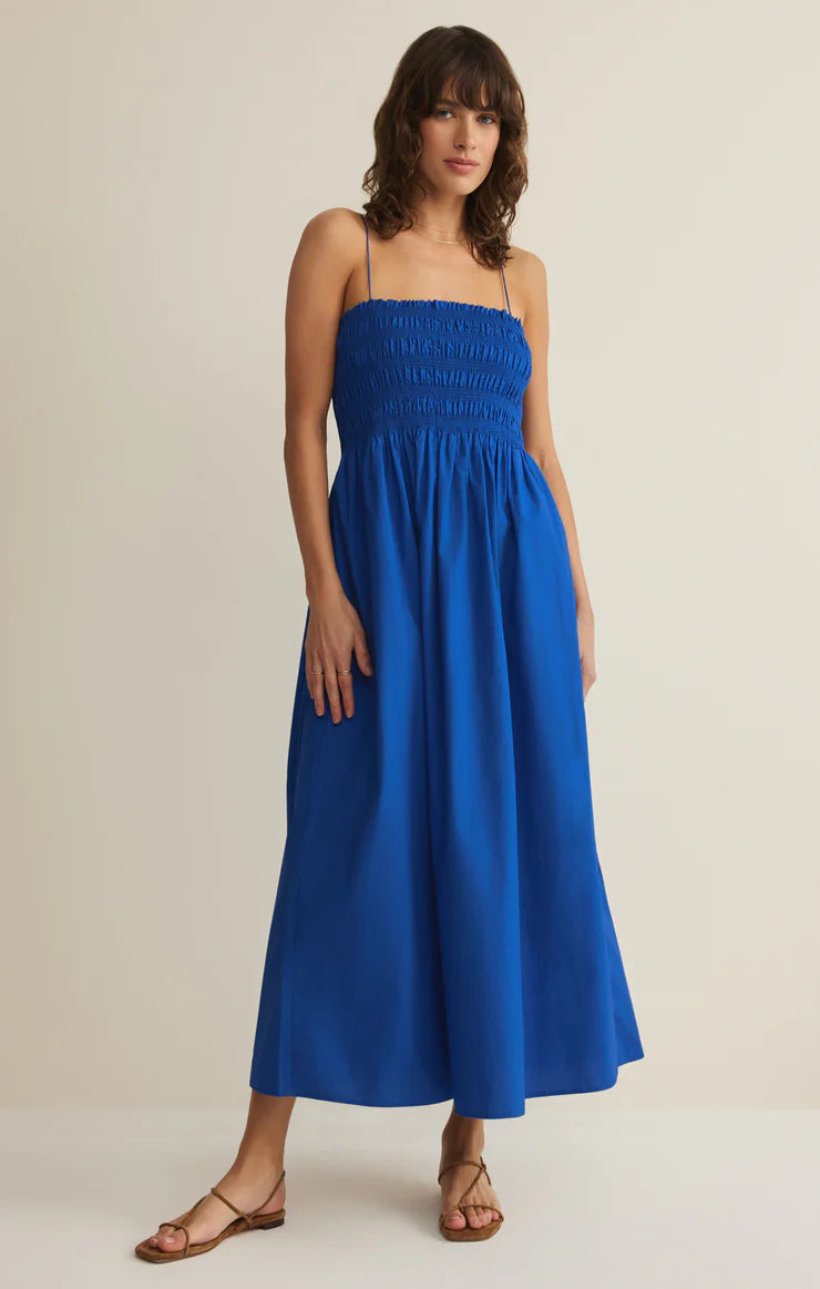 Cornelia Poplin Maxi Dress (M)