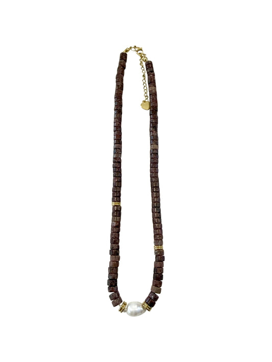 Becky Brown Pearl Necklace