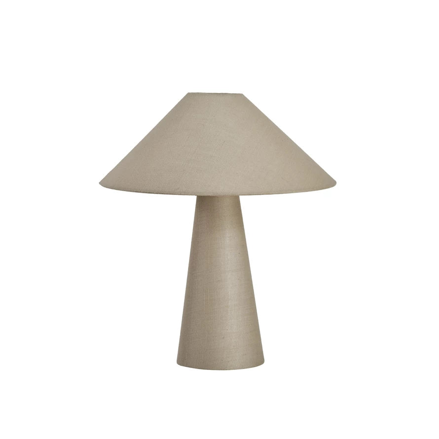 Lumina Natural Linen Table Lamp