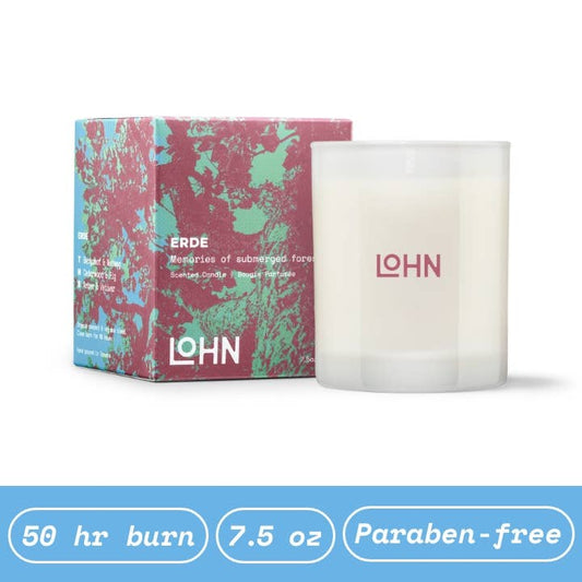 LOHN Candle - ERDE Amber & Vetiver