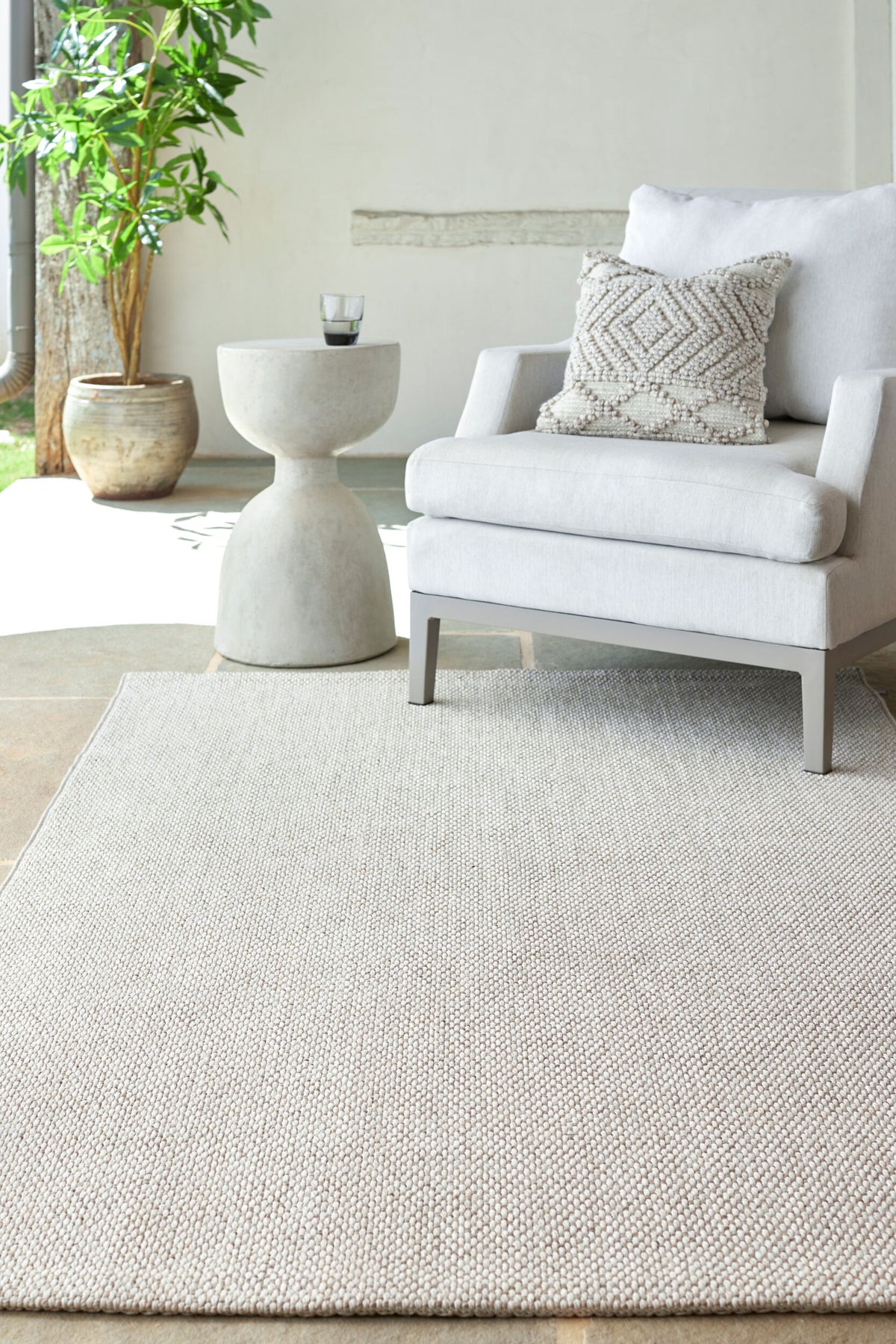 Birdie Machine Woven Rug