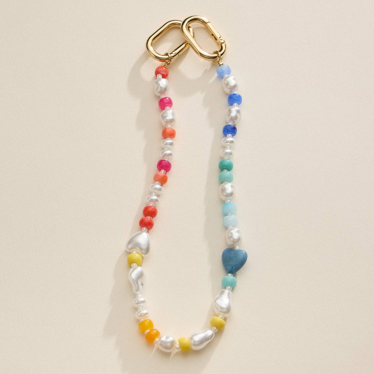 Colourful Beaded Bag Charm