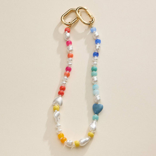 Colourful Beaded Bag Charm
