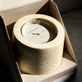 Load image into Gallery viewer, Beige Travertine Refillable Candle
