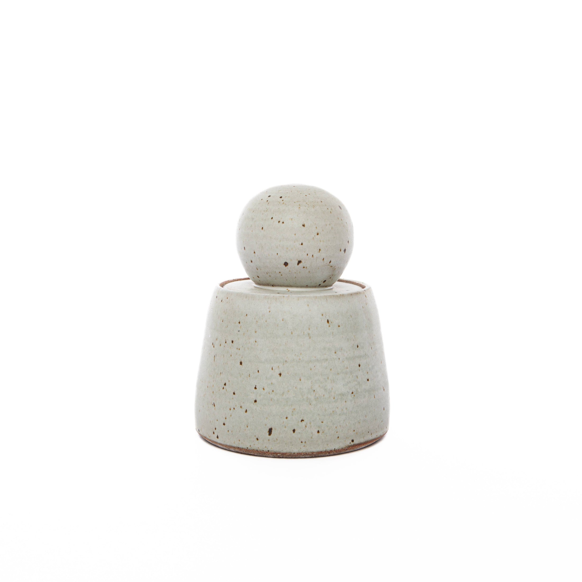 Alabaster White Stash Jars: Large